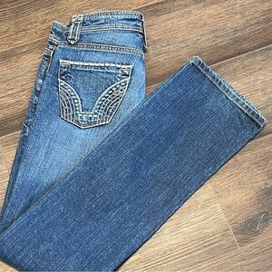 Taverniti So Jeans Selvedge bling embellishment denim women’s Size 26
